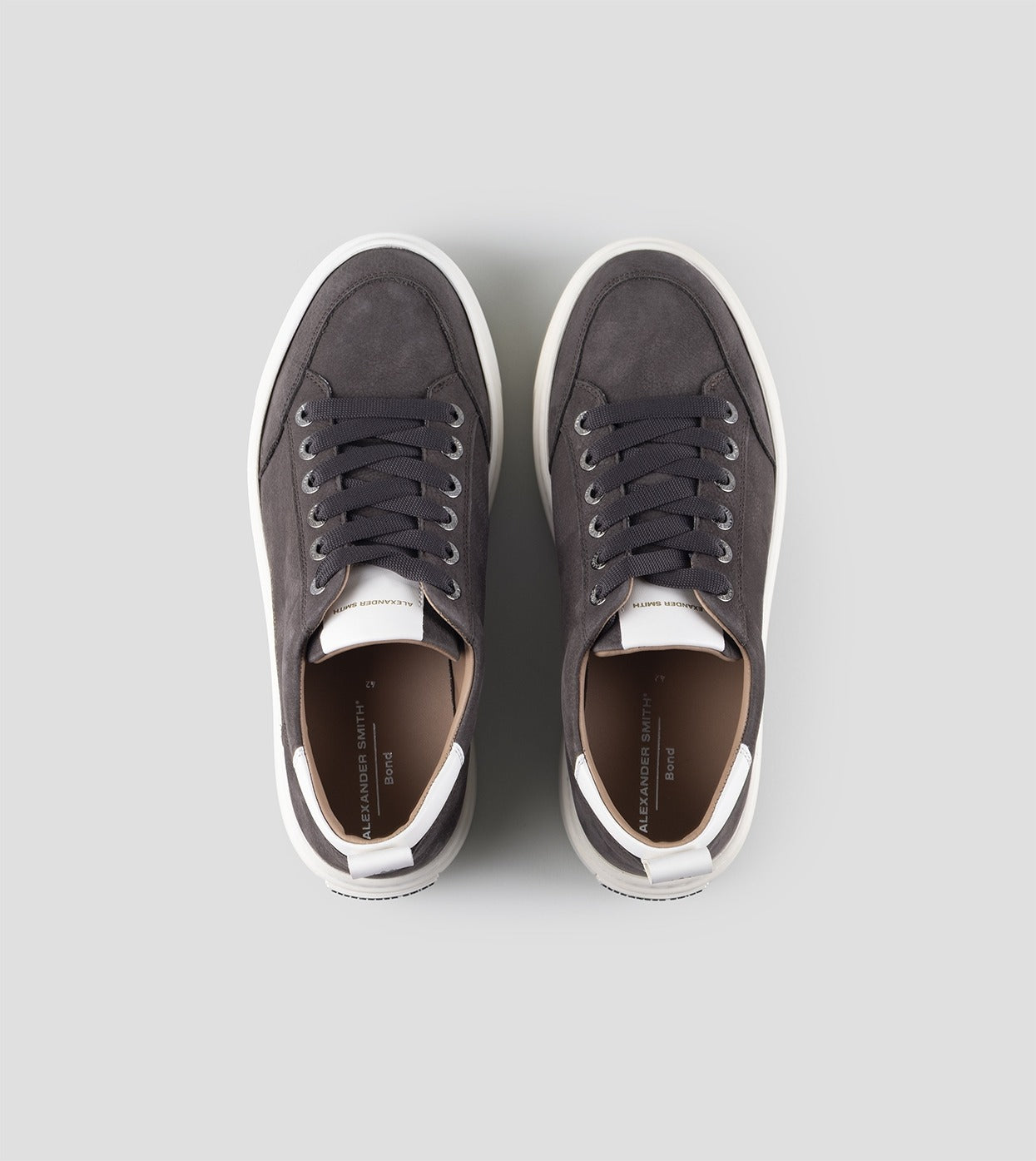 ALEXANDER SMITH Sneakers BOND UOMO ASBCBDM3258BDW Dark Brown White