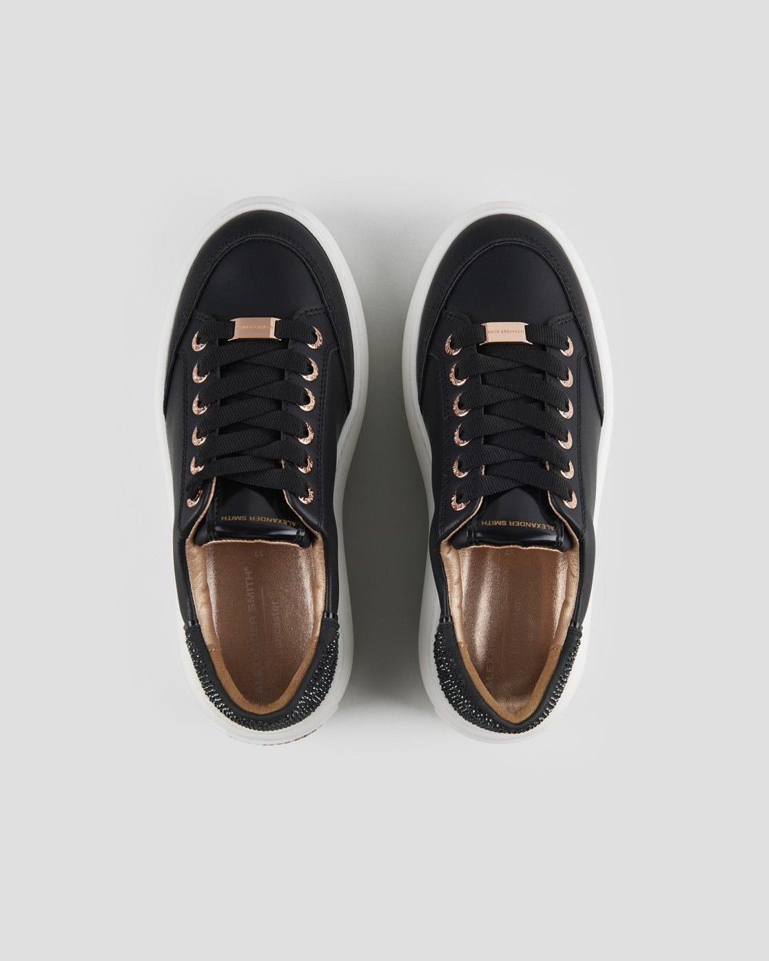 ALEXANDER SMITH Sneakers LANCASTER DONNA ASBCLSW1912BLK Black