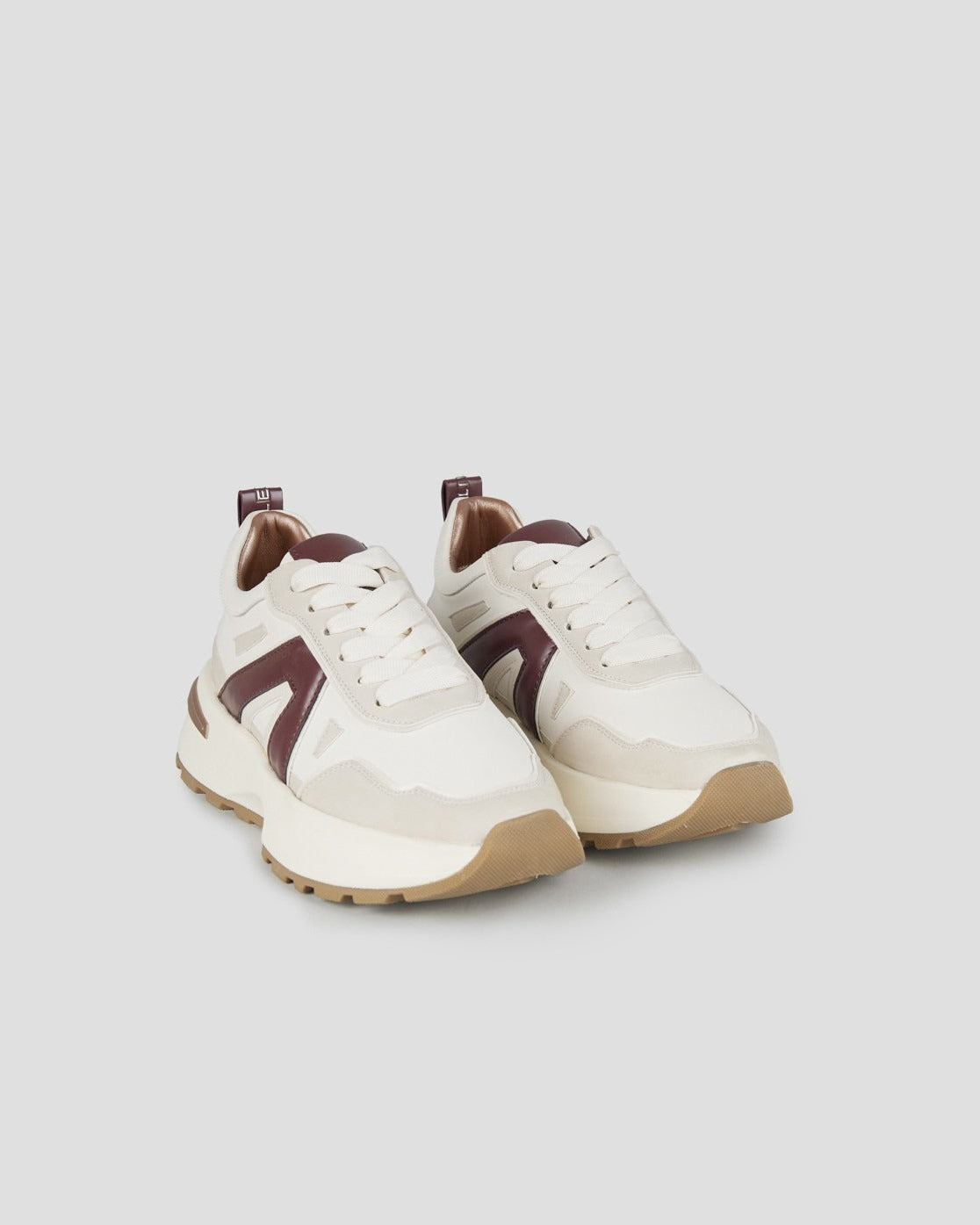 ALEXANDER SMITH Sneakers LIVERPOOL DONNA ASBCLPW2006FBX Off White Bordeaux