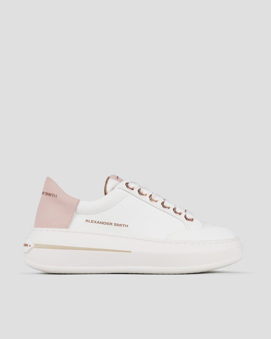 ALEXANDER SMITH Sneakers Donna LANCASTER ASBDLSW1850WRS White Rose