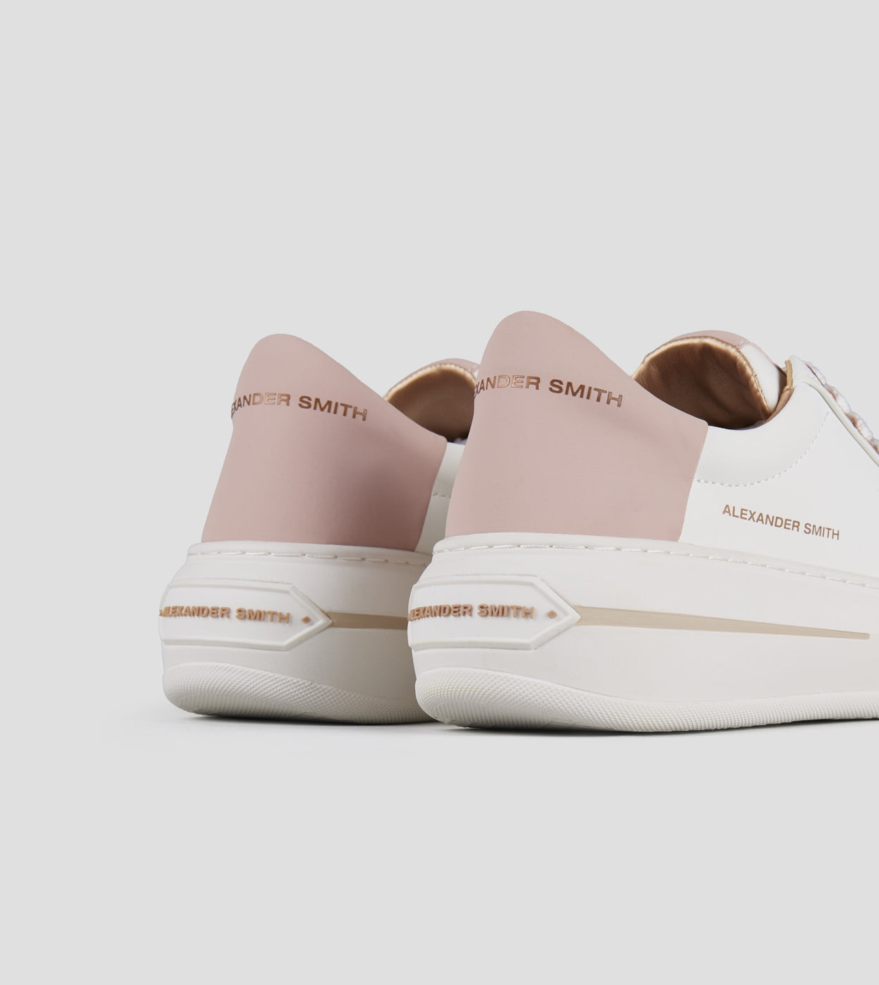 ALEXANDER SMITH Sneakers Donna LANCASTER ASBDLSW1850WRS White Rose