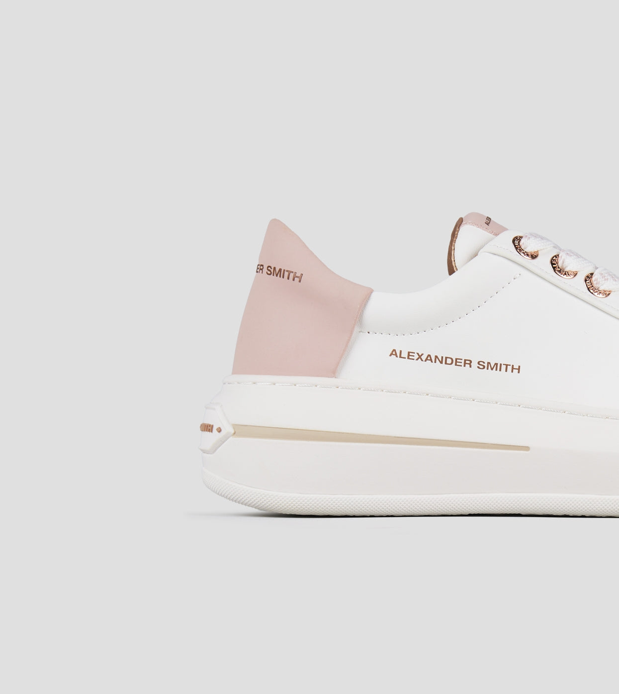 ALEXANDER SMITH Sneakers Donna LANCASTER ASBDLSW1850WRS White Rose