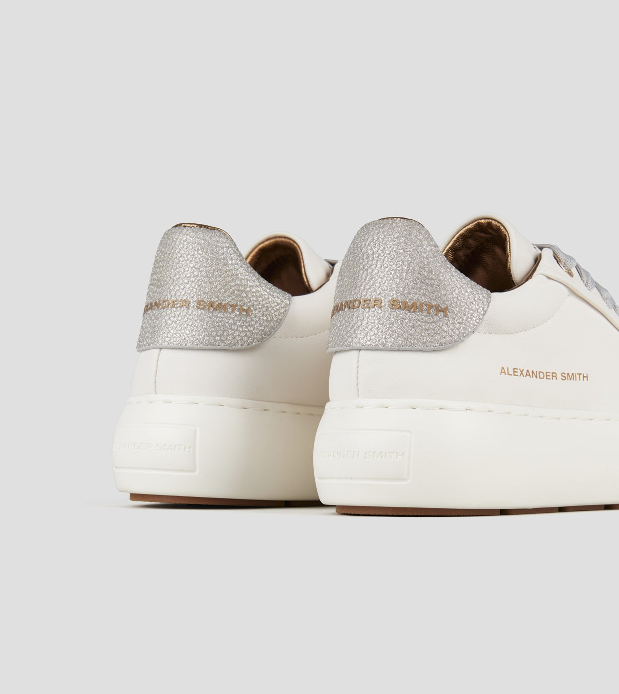 ALEXANDER SMITH Sneakers Donna SOHO ASBDSOW3574WSV White Silver