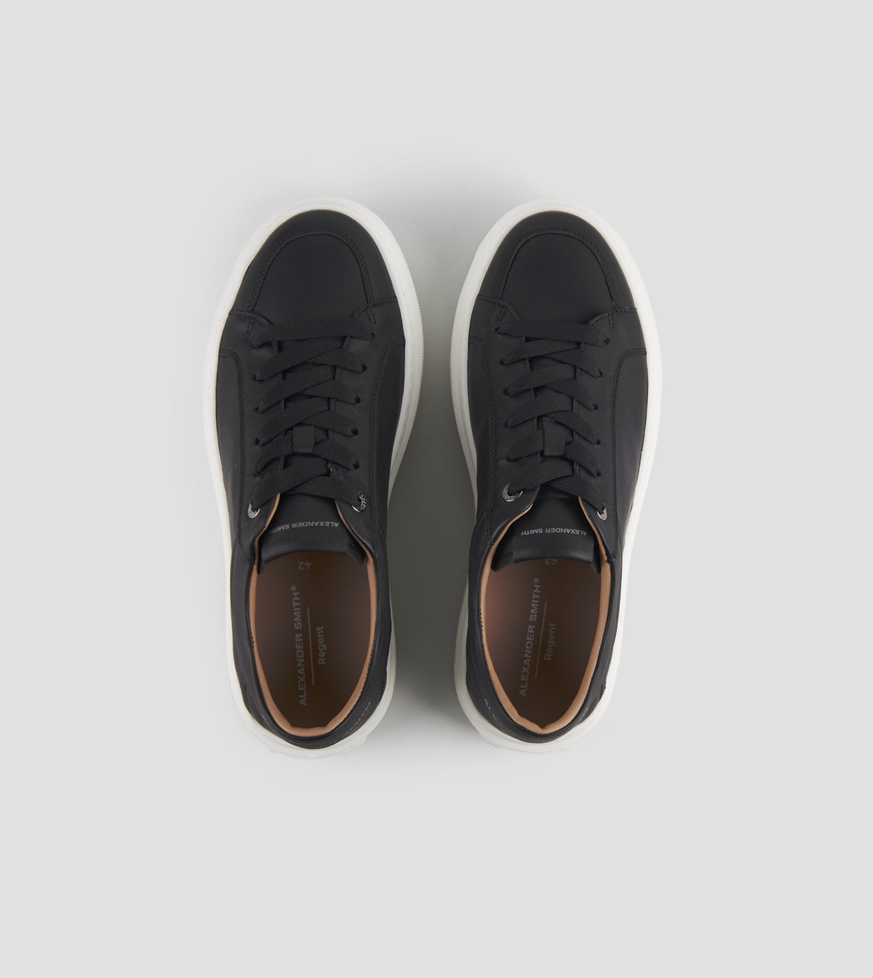ALEXANDER SMITH Men's Sneakers REGENT ASBDRTM1001BLK Black
