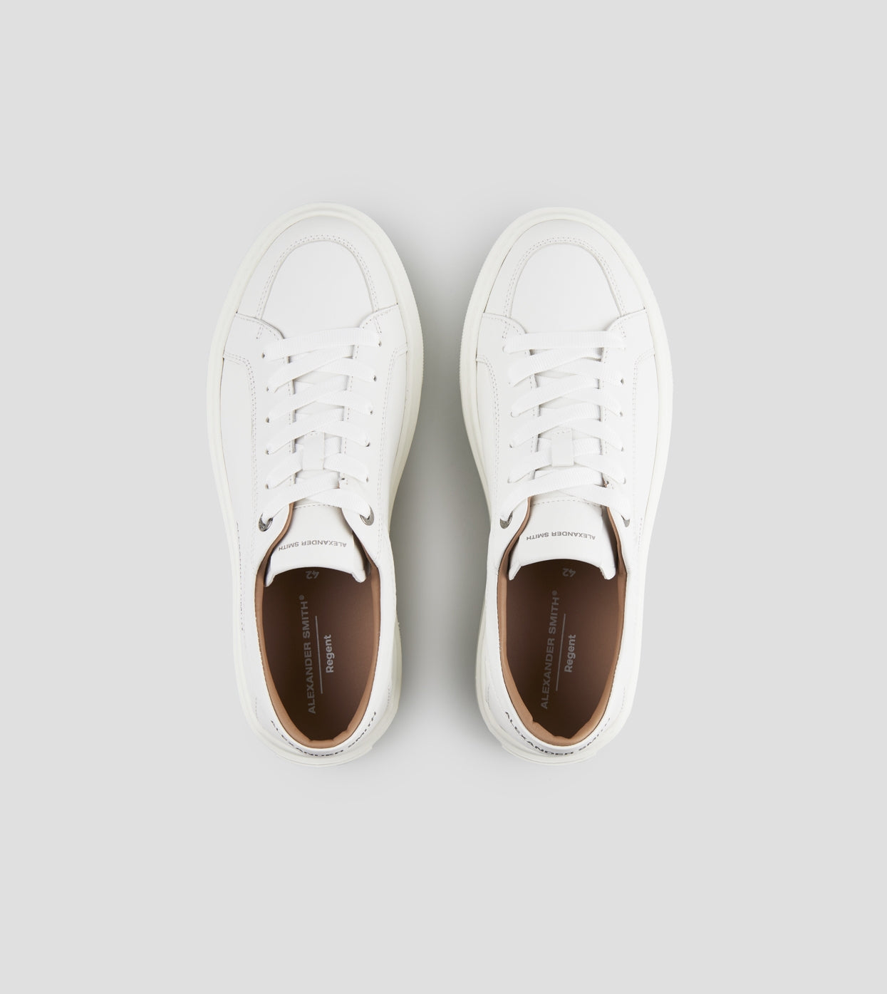 ALEXANDER SMITH Men's Sneakers REGENT ASBDRTM1001TW Total White