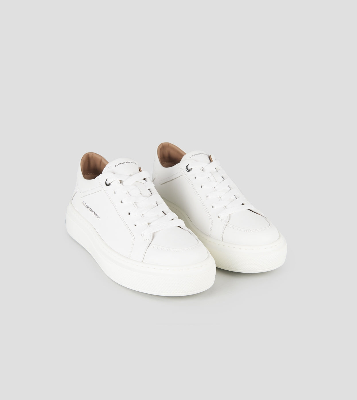 ALEXANDER SMITH Men's Sneakers REGENT ASBDRTM1001TW Total White