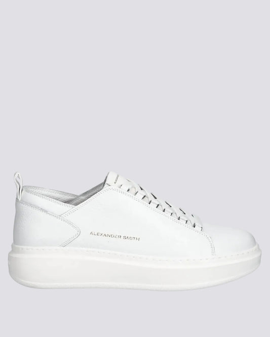 ALEXANDER SMITH Sneakers Uomo Wembley Deconstructed Bianche ASBDWEM2365TWT