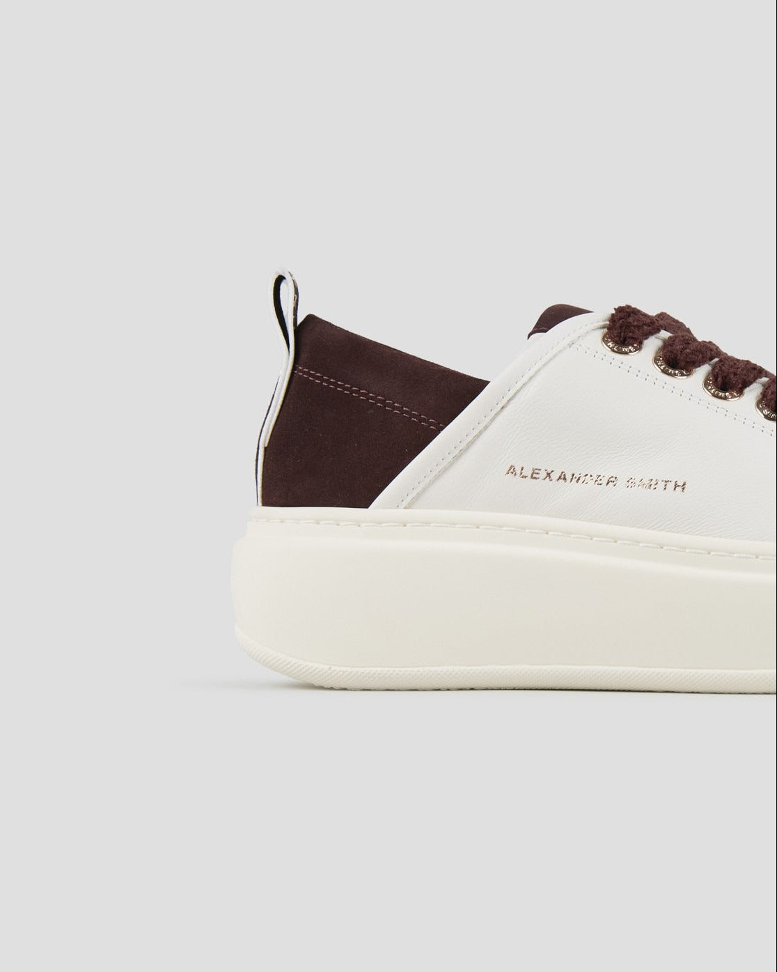 ALEXANDER SMITH Sneakers WEMBLEY DONNA ASBCWHW0523WDX White Bordeaux
