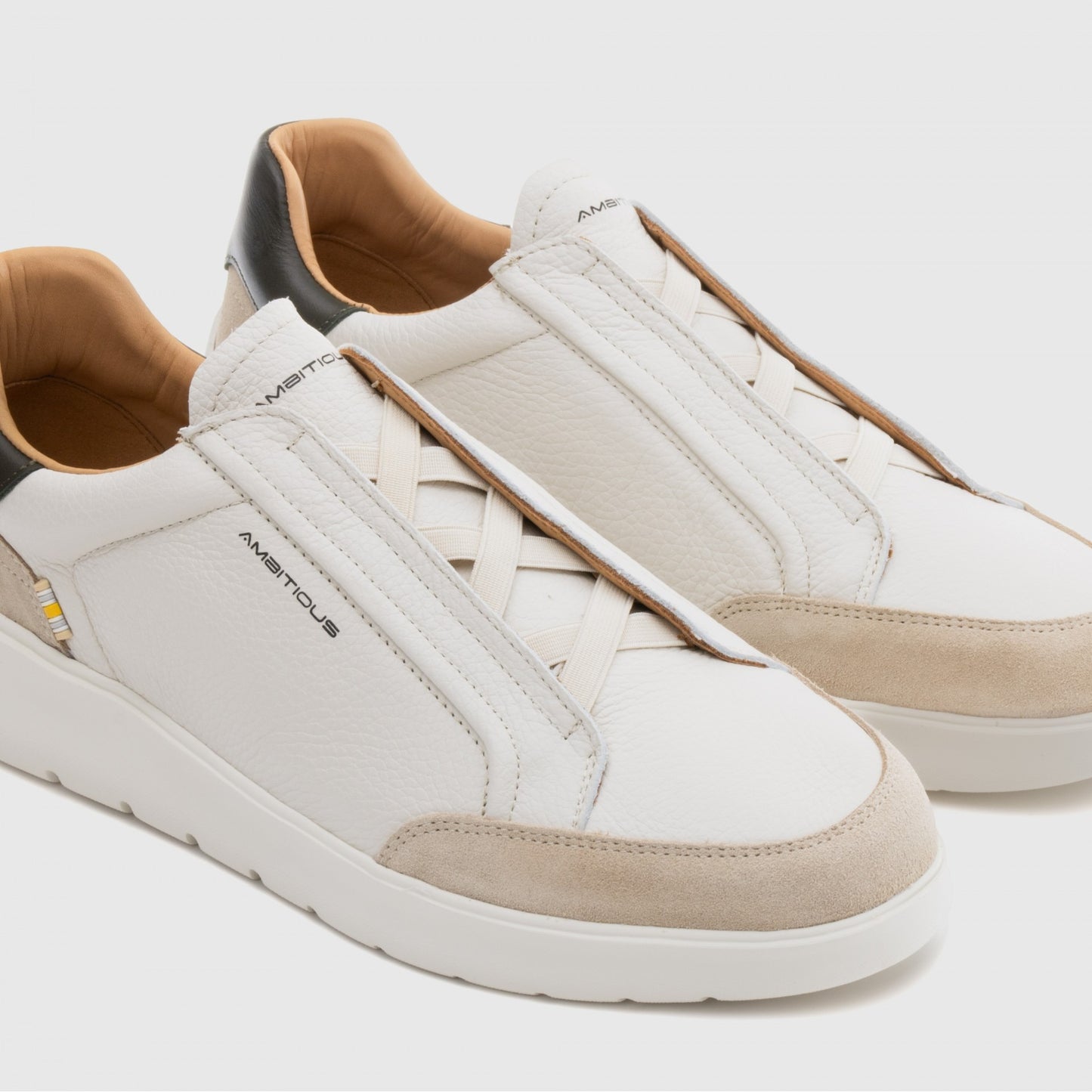 AMBITIOUS Scarpe Uomo 13721A 7333AM Combi Beige