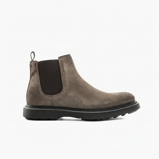 Chelsea Boots AMBITIOUS Lorenzo Uomo Taupe - Camoscio