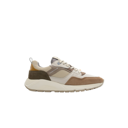 Sneaker AMBITIOUS Strider Uomo Taupe - Stile Anni '90