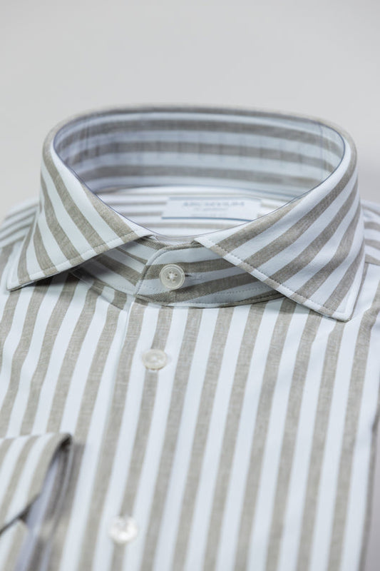 ARCHIVIUM Camicia m/l AR26SR11CA NES07 Linen Greige 121