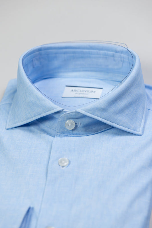 ARCHIVIUM Camicia m/l AR26SR11CA NET LINEN Light Blue 240