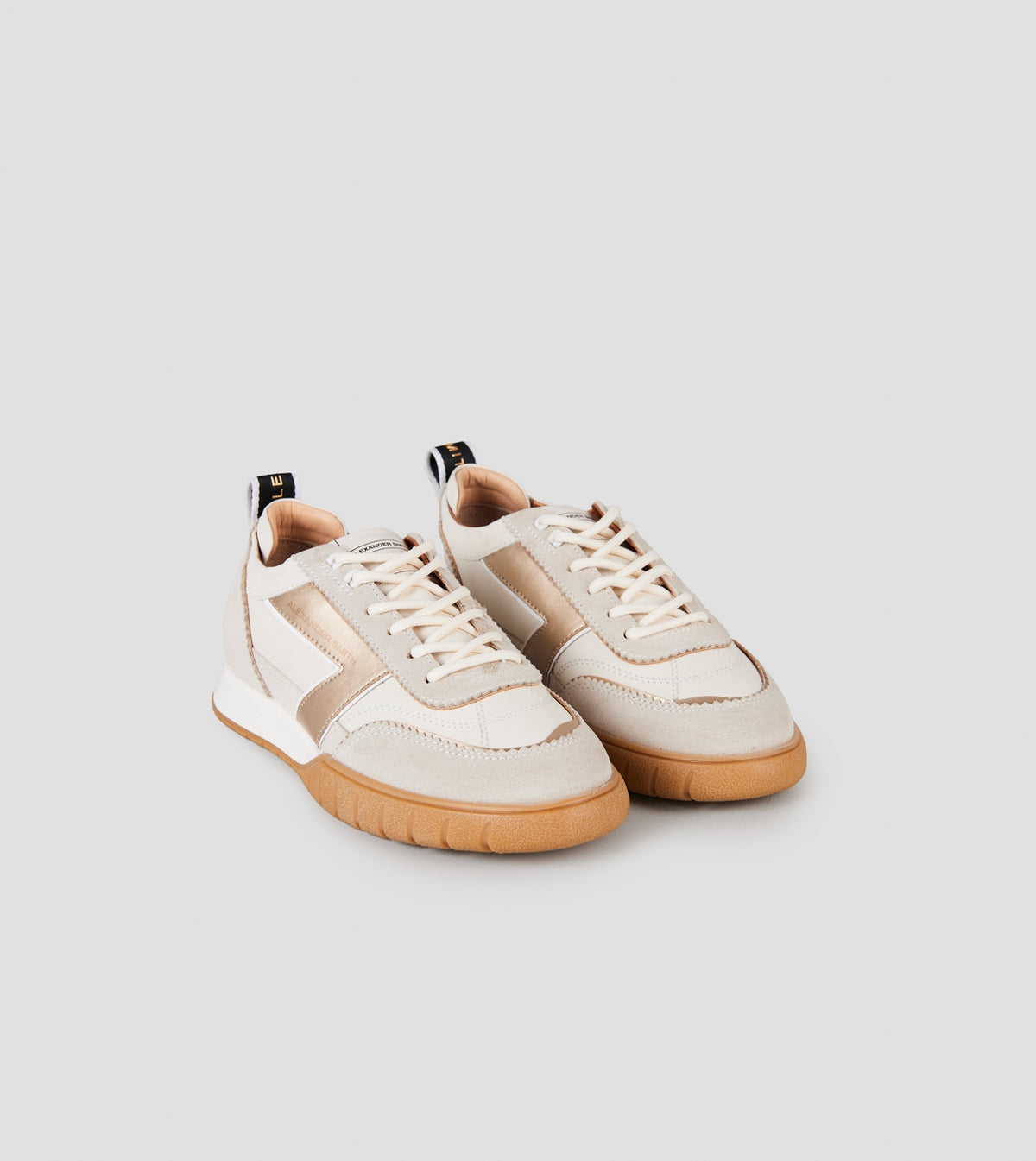 ALEXANDER SMITH Sneakers Donna ABBEY ASBEAYW8249FBZ Off White Bronze