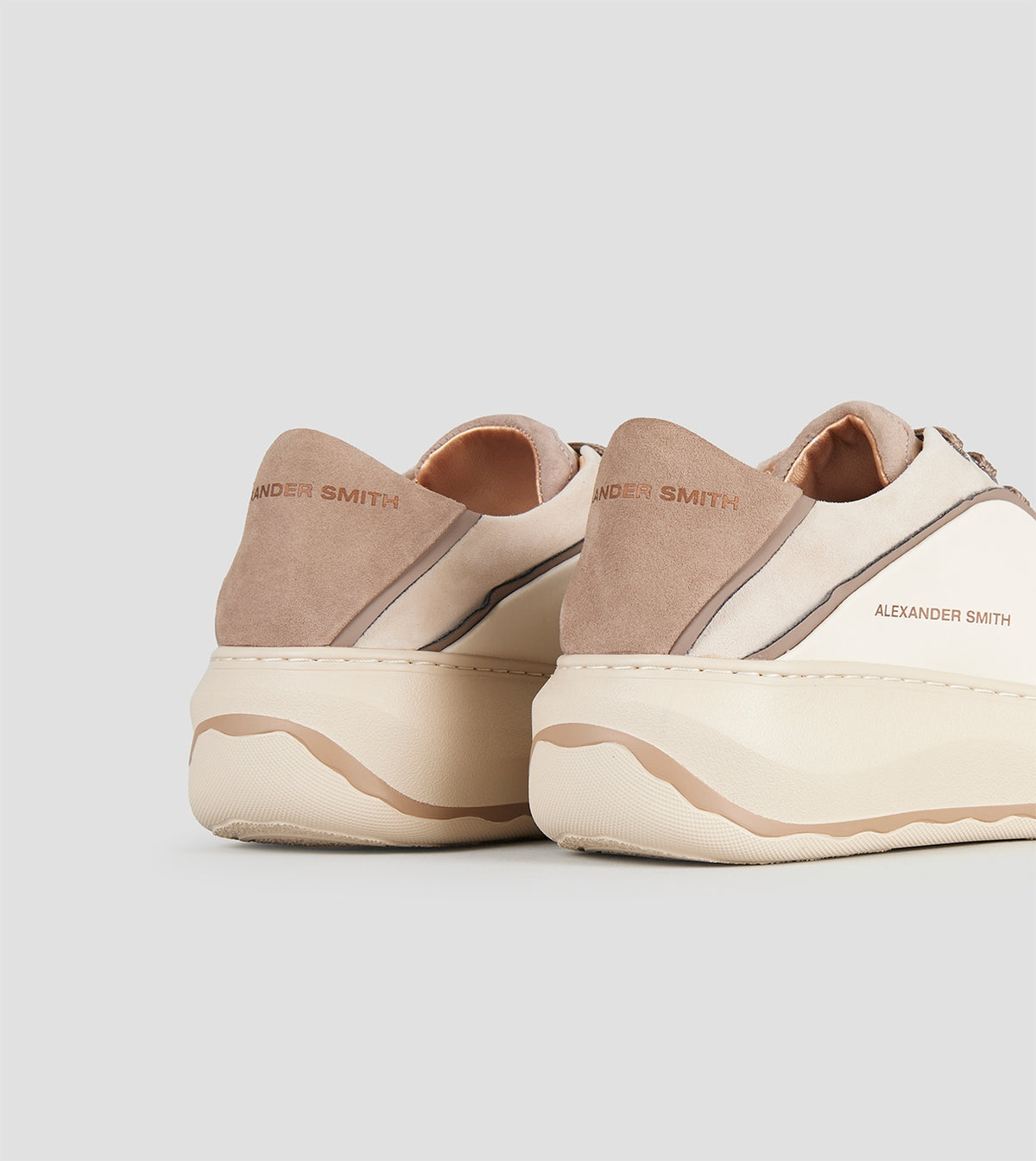 ALEXANDER SMITH Sneakers Donna MAYFAIR ASBEMFW9669IVT Ivory Taupe