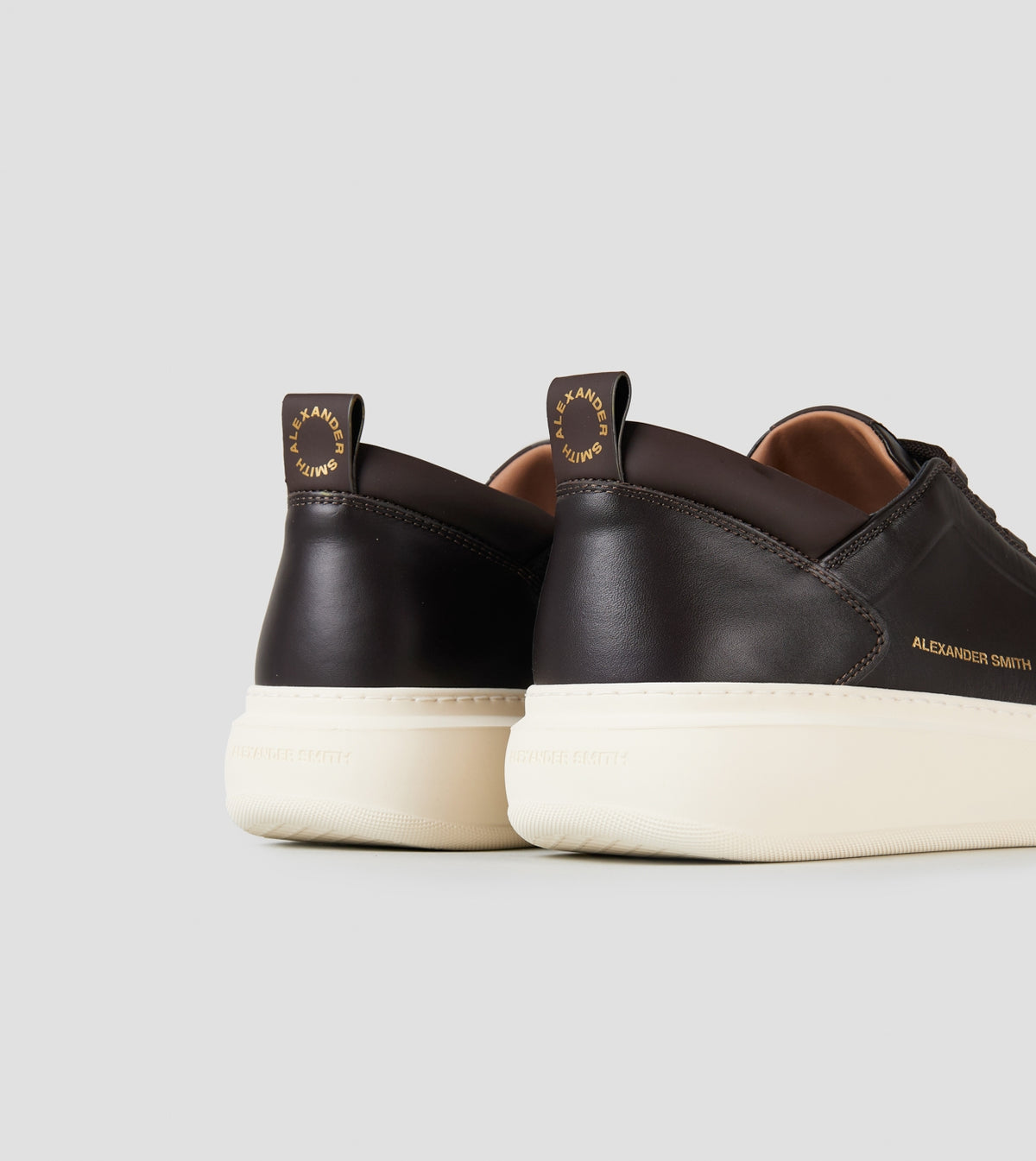 ALEXANDER SMITH Sneakers Uomo WEMBLEY HIGH FREQUENCY ASBEWFM2319DBN Dark Brown