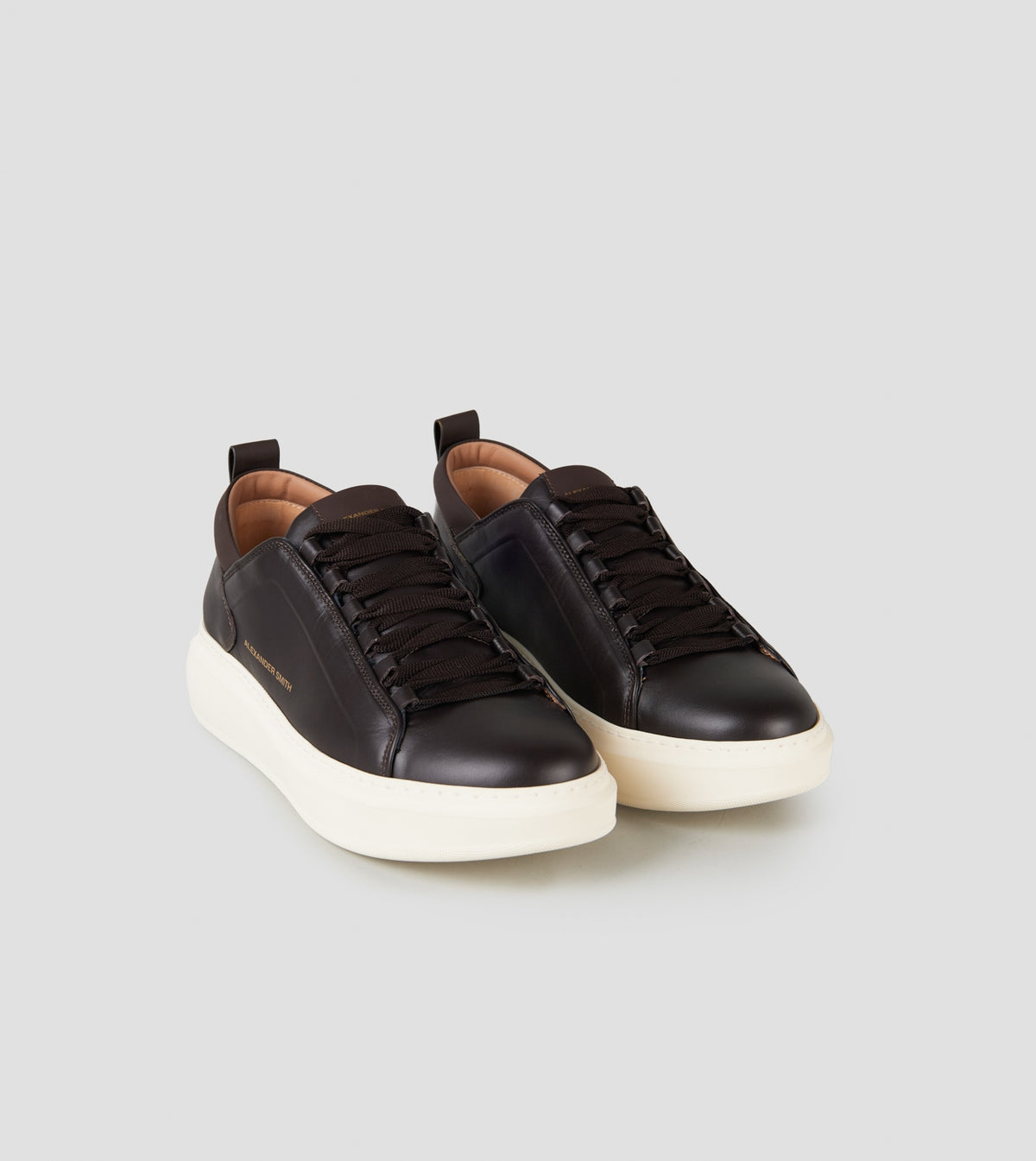 ALEXANDER SMITH Sneakers Uomo WEMBLEY HIGH FREQUENCY ASBEWFM2319DBN Dark Brown