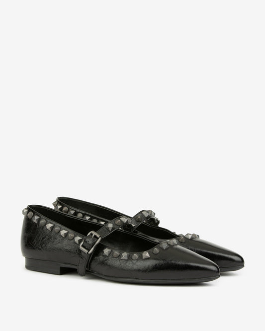 ASH Ballerine Donna BEATNIK 02 Carbon Black