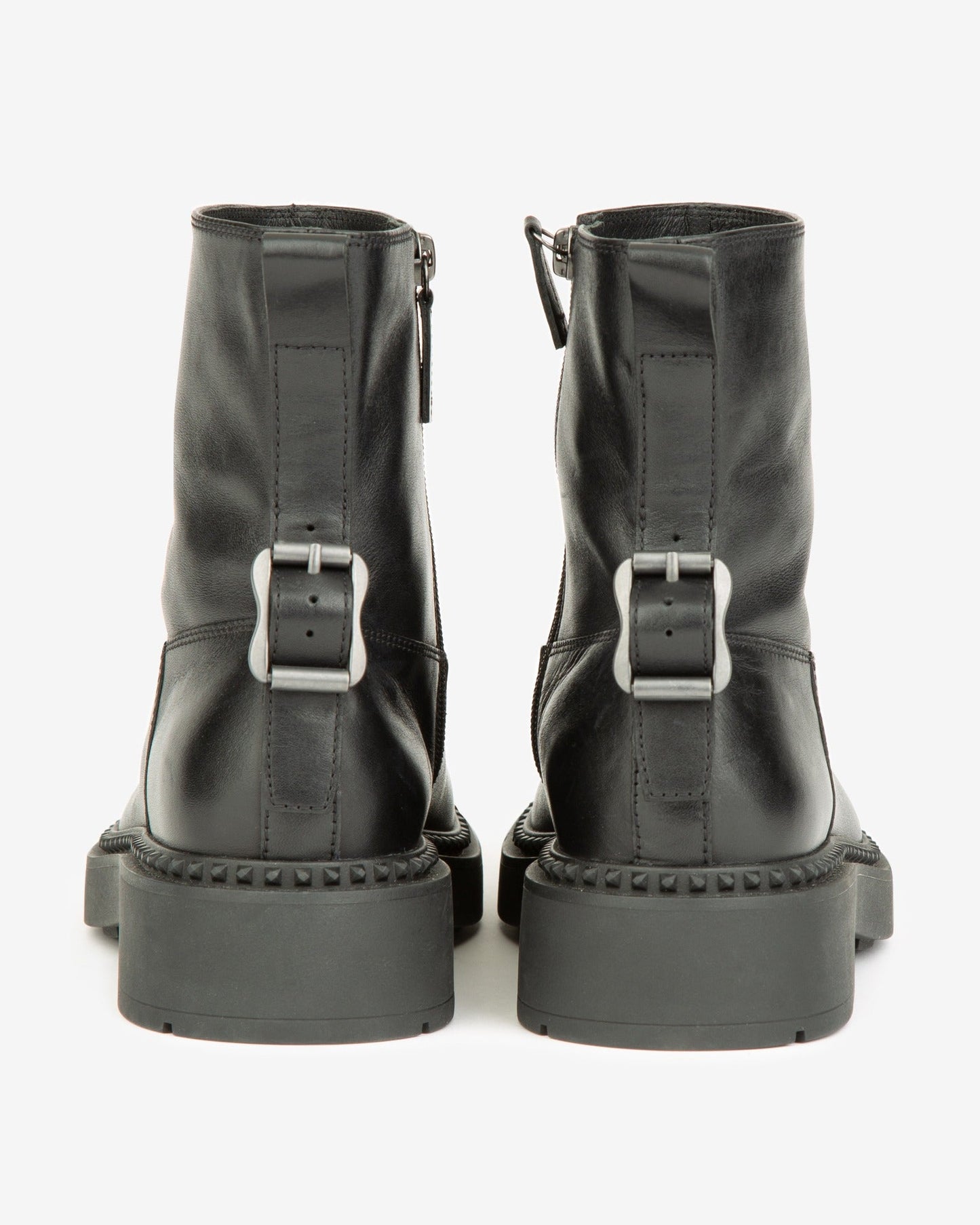 ASH Women's Boots MAGNUM Soft Mustang Black