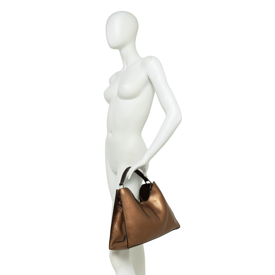 Gianni Chiarini Borsa AURORA BS 10566 RNGDBL NASPM Toasted T. Moro