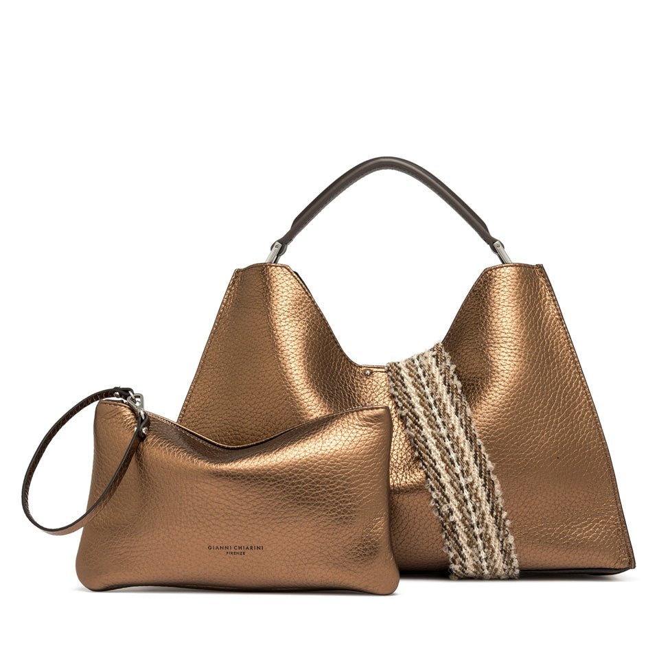 Gianni Chiarini Borsa AURORA BS 10566 RNGDBL NASPM Toasted T. Moro