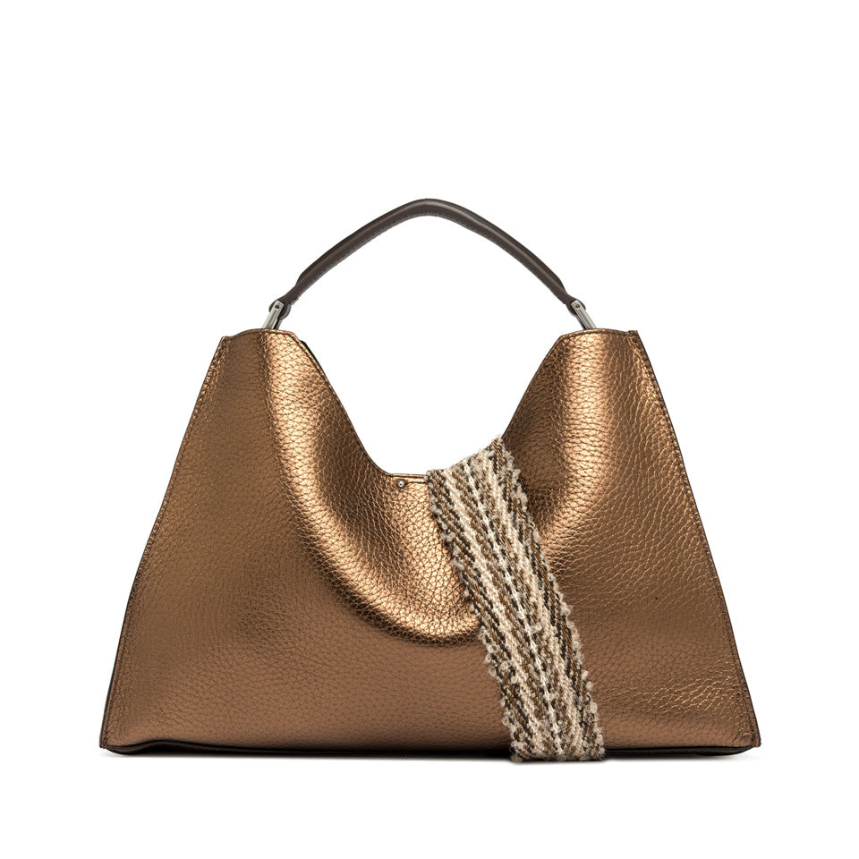 Gianni Chiarini Borsa AURORA BS 10566 RNGDBL NASPM Toasted T. Moro