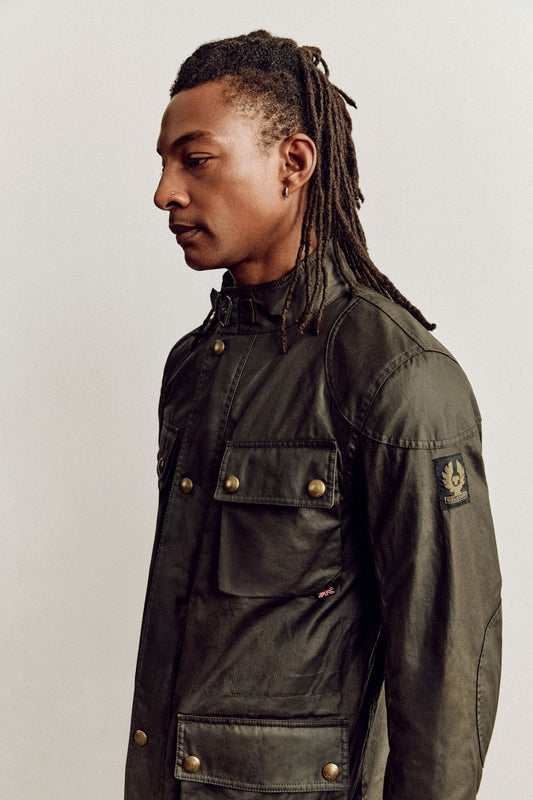 BELSTAFF Giacca Uomo FIELDMASTER ICON 105300 Faded Olive