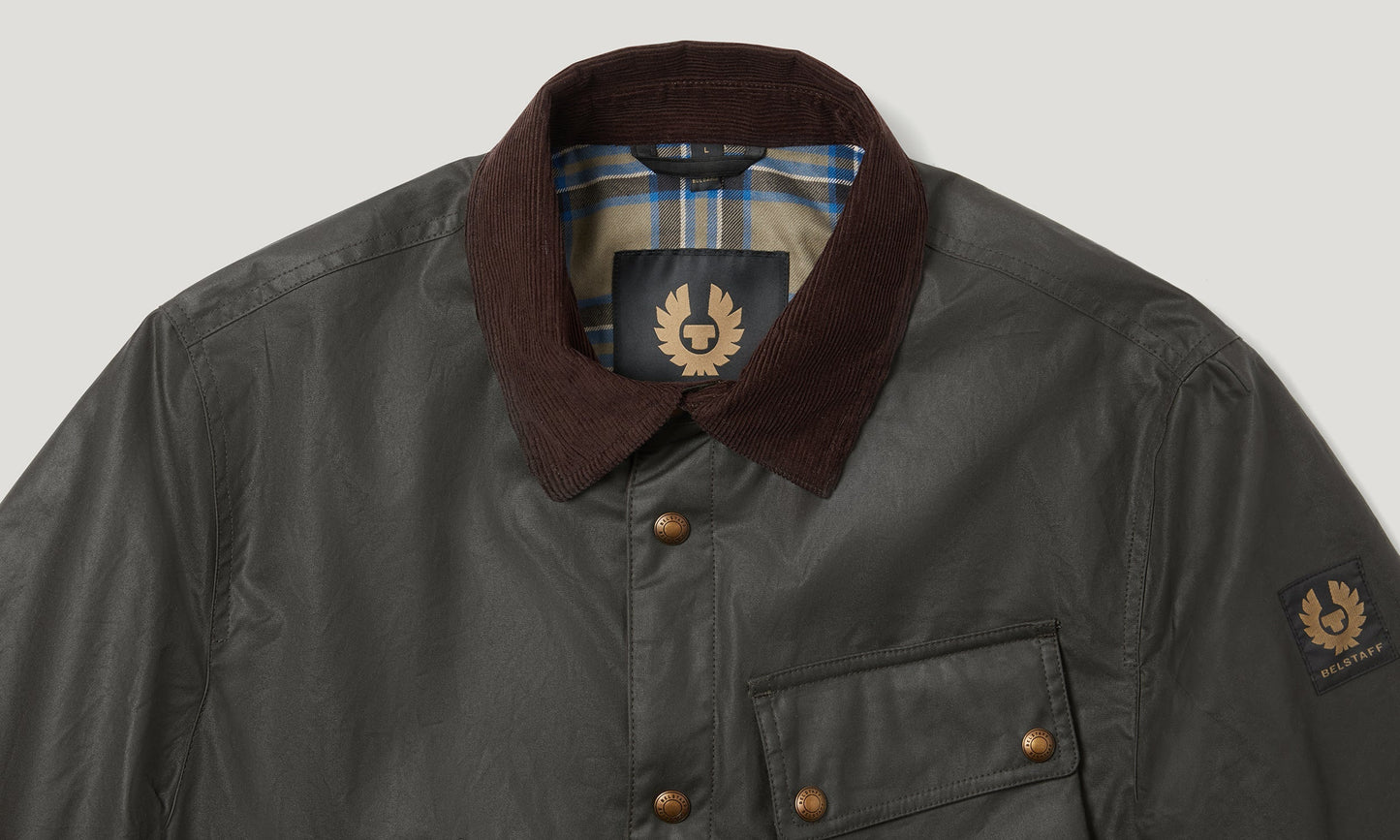 BELSTAFF Giacca Uomo GROUND 105804 Faded Olive