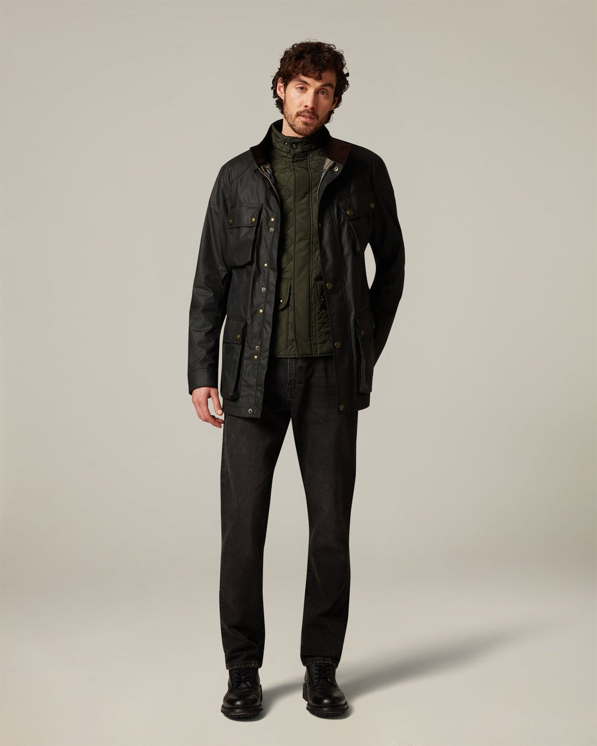 BELSTAFF Giacca Uomo TRIALMASTER ICON 105310 Black