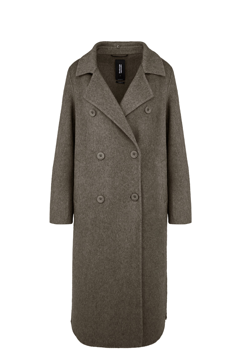 BOMBOOGIE Cappotto in lana e nylon Copenaghen coat CW9147TWLA6 Urban Bronze 148