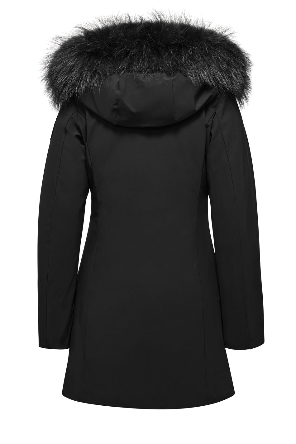 BOMBOOGIE Parka Donna Vienna jacket in softshell antivento CW144PNSR6 Black 703