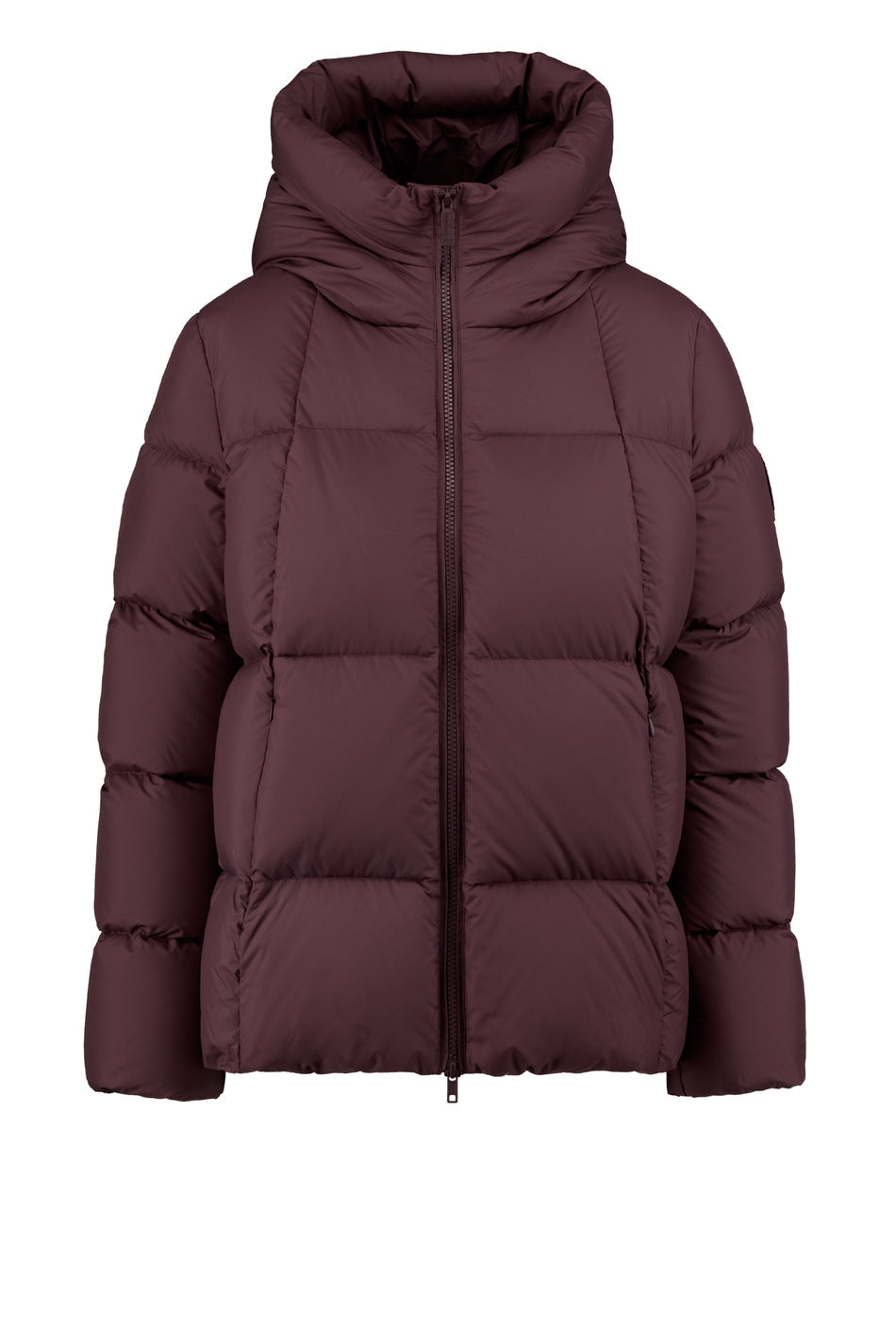 BOMBOOGIE Piumino Corto Donna Hooded Down Jacket GW9712TMST Berry Chocalate 481