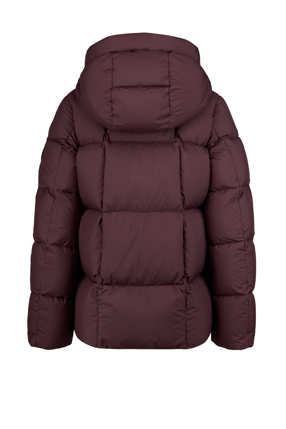 BOMBOOGIE Piumino Corto Donna Hooded Down Jacket GW9712TMST Berry Chocalate 481