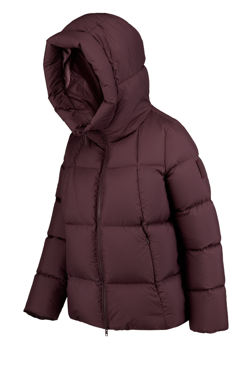 BOMBOOGIE Piumino Corto Donna Hooded Down Jacket GW9712TMST Berry Chocalate 481