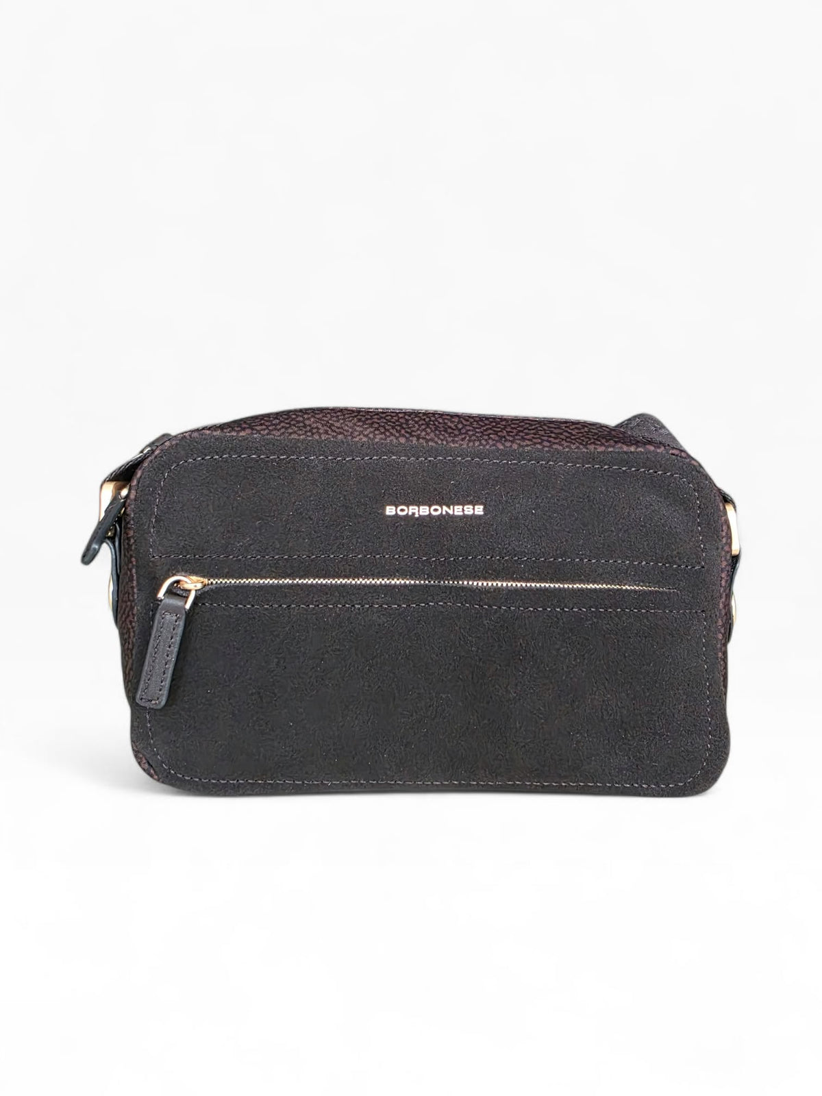 BORBONESE Borsa B-Club Camera Case Small 91010343 0288 269 Cioccolato caffè