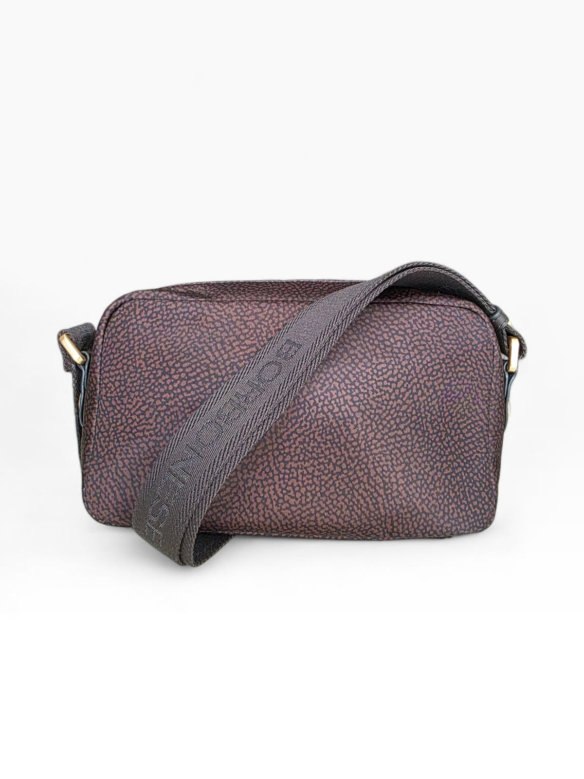 BORBONESE Borsa B-Club Camera Case Small 91010343 0288 269 Cioccolato caffè