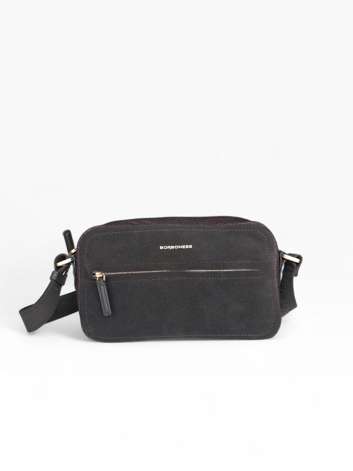 BORBONESE Borsa B-Club Camera Case Small 91010343 0288 269 Cioccolato caffè