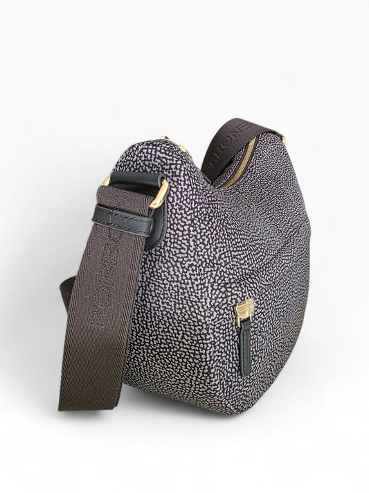 BORBONESE Borsa  B-Club Luna Small 91010339 X95 M32 Catrame