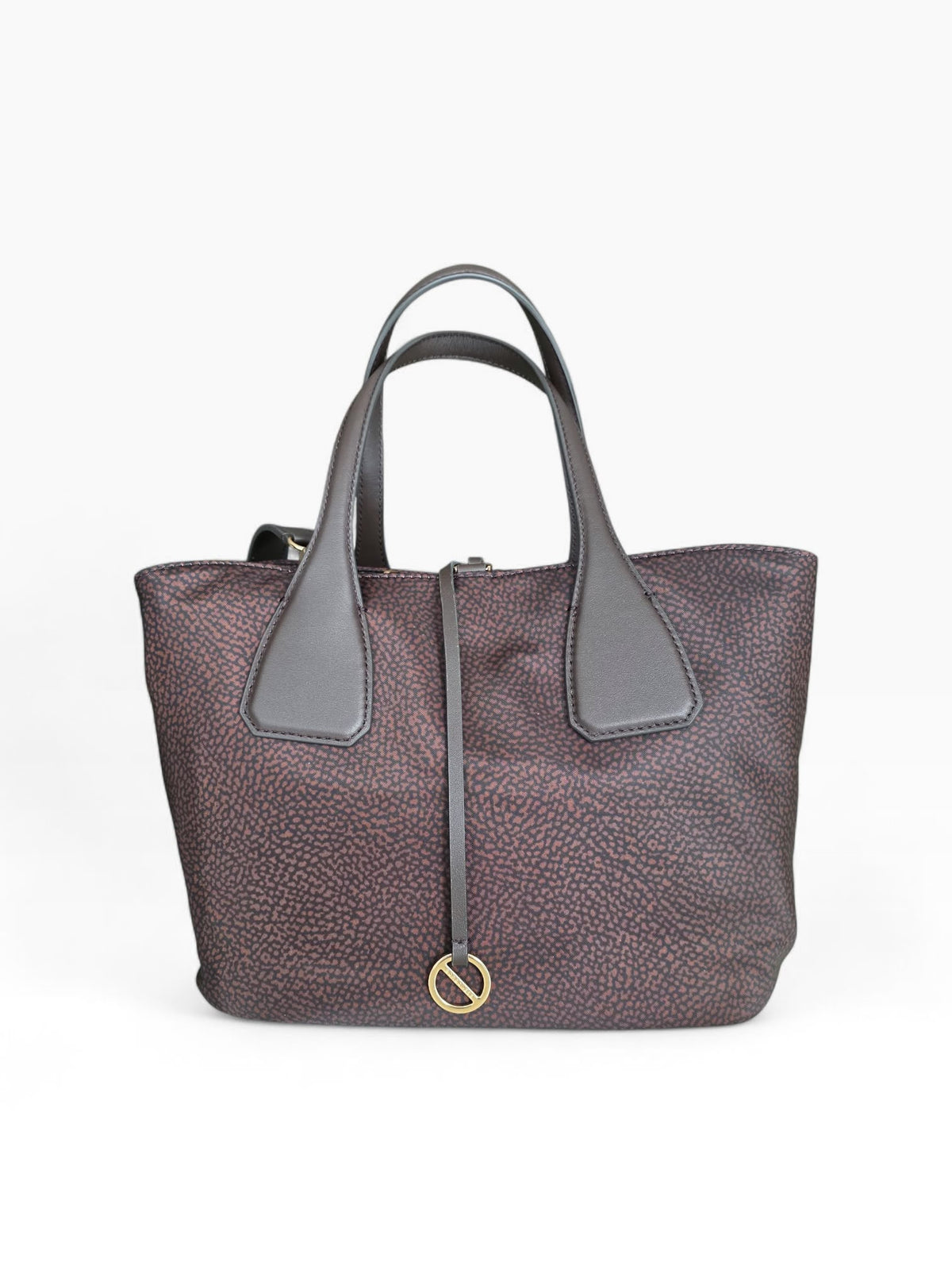 BORBONESE Borsa Bauletto Medium  91010215 AH1 219 Cioccolato