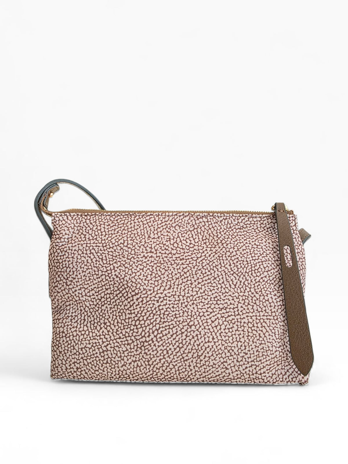 BORBONESE Borsa Cross Over 91010352 0189 994 Beige Marrone