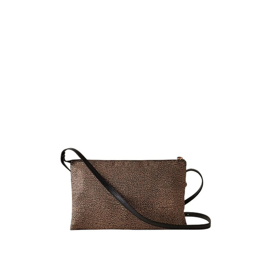 BORBONESE Borsa Cross Over 91010353 0189 X11 OP Naturale Nero