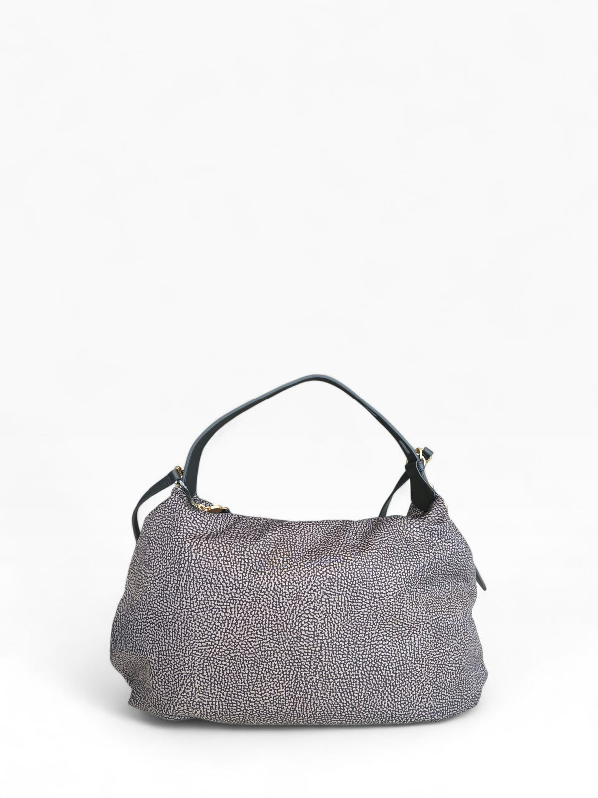BORBONESE Borsa Hobo Medium con Tracolla 91010365 AH1 M32 Catrame