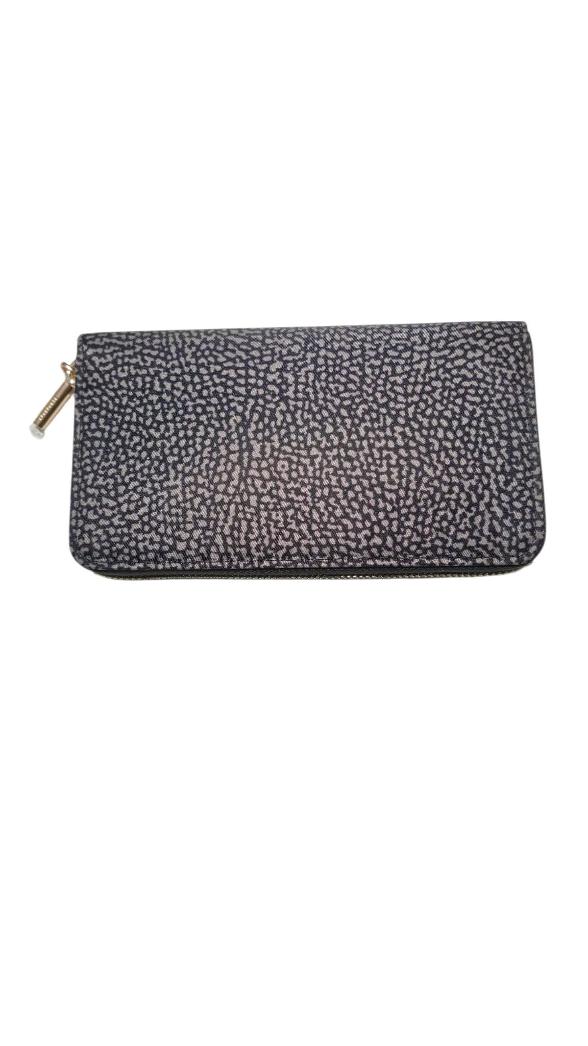 BORBONESE Portafogli Medium Zip Around 91020091 X95 M32 Catrame