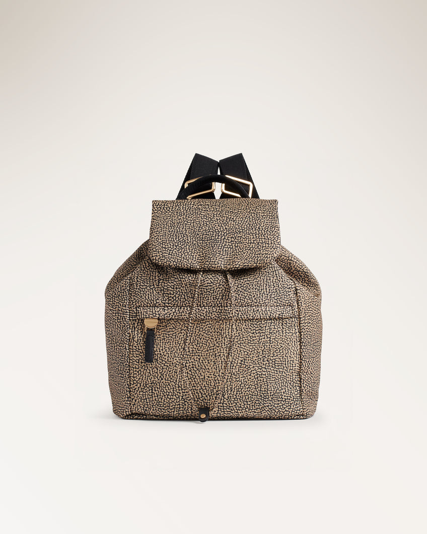 BORBONESE Zaino B-Club 91010347 X95 X11 Op Naturale Nero