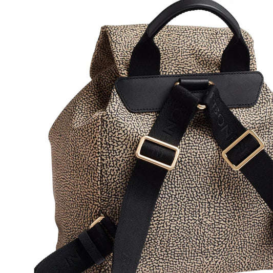 BORBONESE Zaino B-Club 91010347 X95 X11 Op Naturale Nero