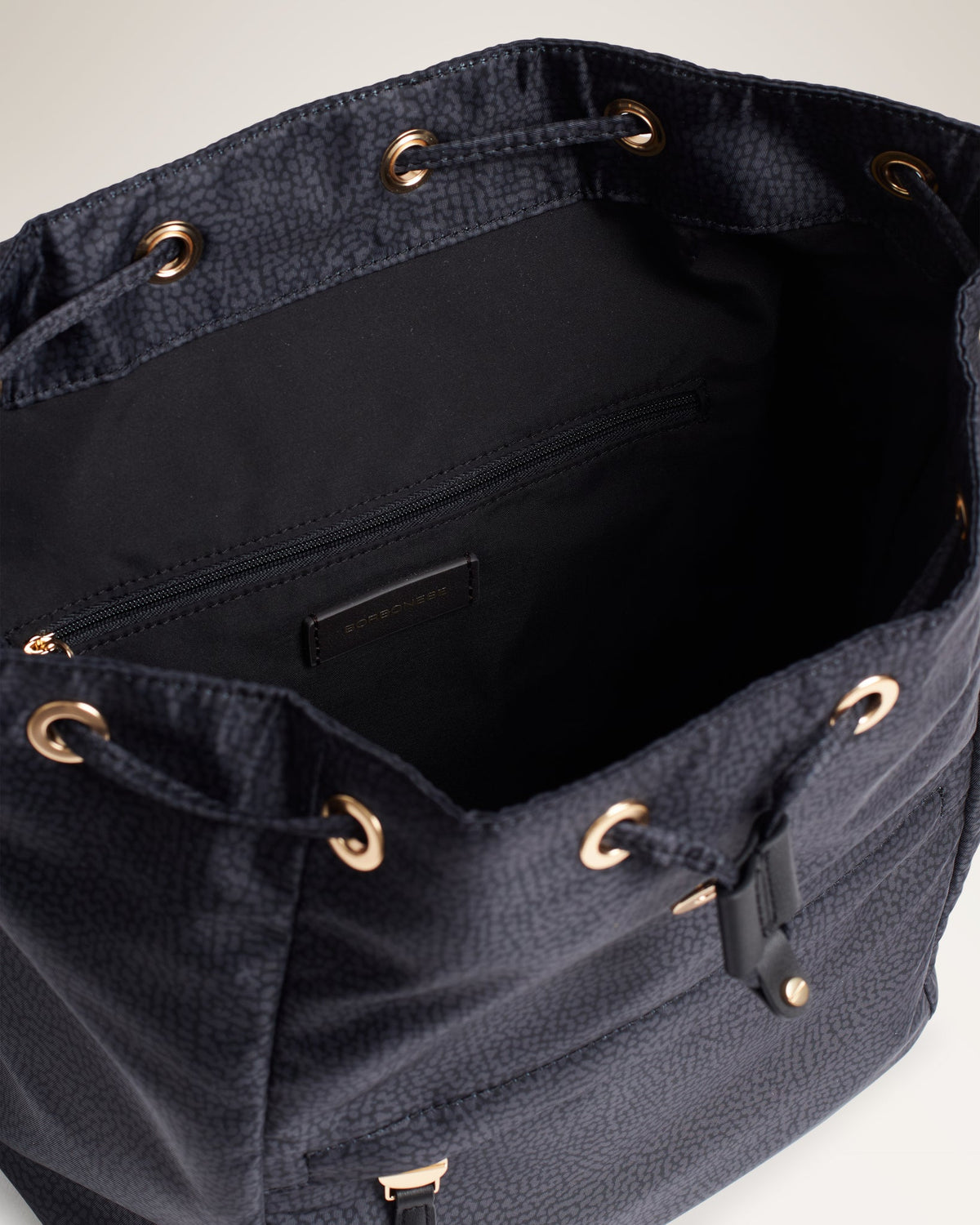 BORBONESE Zaino B-Club 91010347 X95 Y66 Dark Black