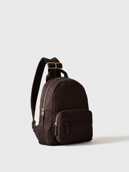 BORBONESE Zaino B-Club 91010348 X95 219 Cioccolato