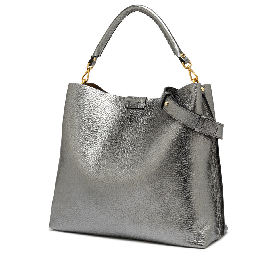 Gianni Chiarini Borsa Donna ARETHA BS 11833 RNGDBL City Noir-Castoro