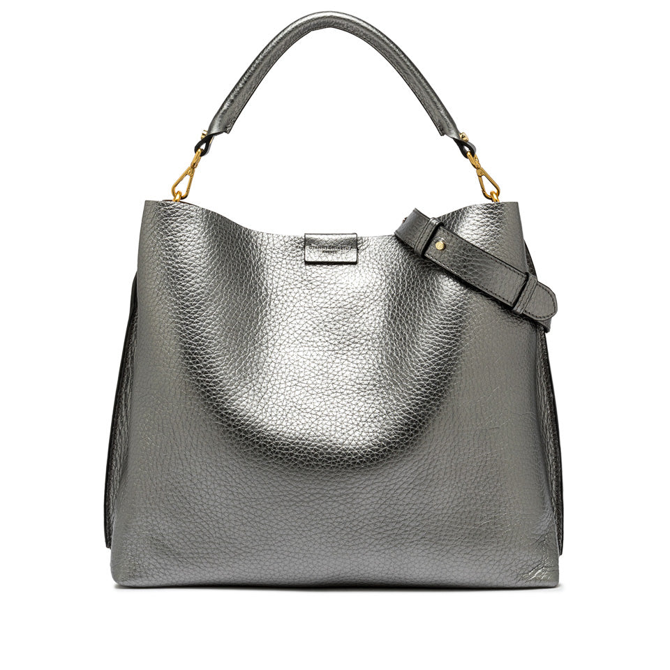 Gianni Chiarini Borsa Donna ARETHA BS 11833 RNGDBL City Noir-Castoro
