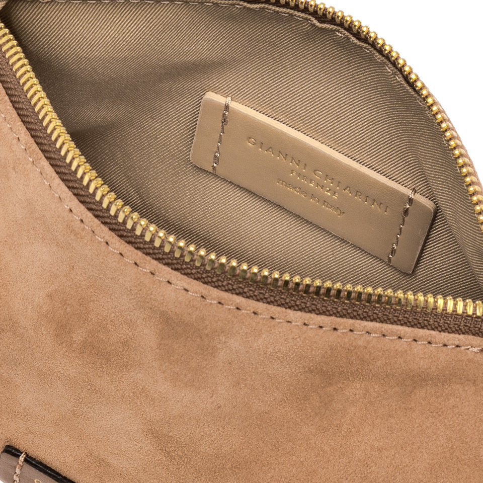 Gianni Chiarini Borsa NORA POUCH  BS 10224 CM-PL Caramel
